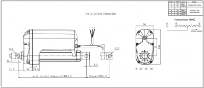 FY020-200-6,5-12000 Built in Potentiometer